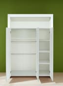 ebuy24 Kleiderschrank Olja Kinderzimmer 3 Türen Weiß Bild 3