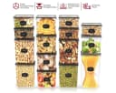 Simloveve Vorratsdosen-Set 22-tlg. Luftdicht BPA-frei Weiß Bild 2