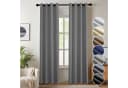 Simloveve Vorhang Gardinen Wärmeisolierende Schlafzimmer Blackout Curtain Lärmschutz 2er-Set Polyester Bild 2