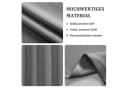 Simloveve Vorhang Gardinen Wärmeisolierende Schlafzimmer Blackout Curtain Lärmschutz 2er-Set Polyester Bild 3