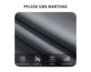 Simloveve Vorhang Gardinen Wärmeisolierende Schlafzimmer Blackout Curtain Lärmschutz 2er-Set Polyester Bild 5