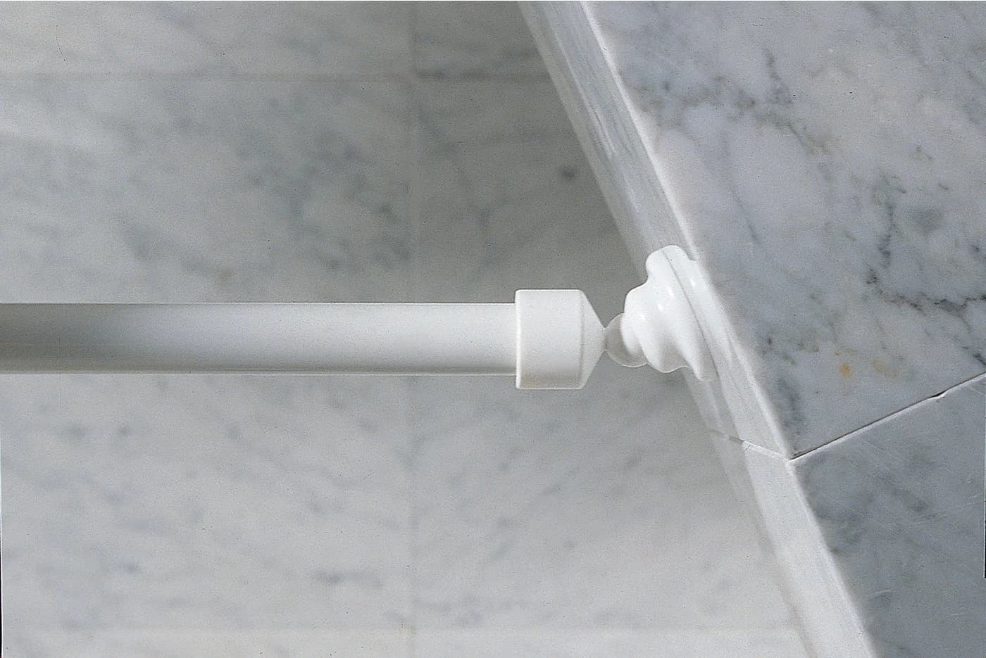 spirella Schrägwandadapter für Duschvorhangstangen Weiß - Bild 3