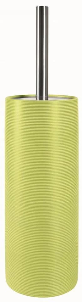 spirella Toilettenbürste TUBE RIBBED mit Deckel, Keramik pistaziengrün - Bild 2