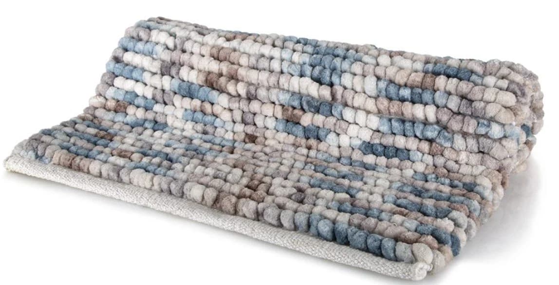 SPIRELLA Badematte KITO Grau Polyester Mikrofaser Baumwolle - Bild 2