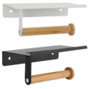 spirella Toilettenpapierhalter TAREK Weiß Bambus Metall Bild 3