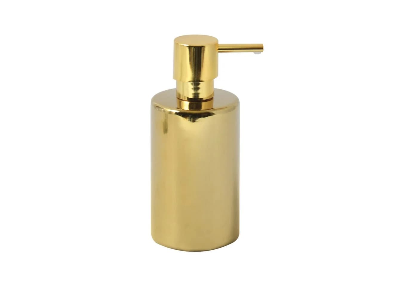 spirella Seifenspender Tube Gold Porzellan 300ml mit Pumpe - Bild 2