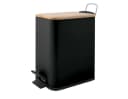 Spirella ERIK Tretabfalleimer 5 L Bambusdeckel Bild 2