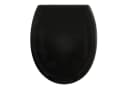 spirella WC-Sitz HARRY Schwarz Oval mit Soft Close Bild 2