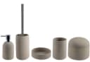 spirella Badaccessoires-Set GEMMA 5-tlg. Keramik Beige/Braun Bild 2