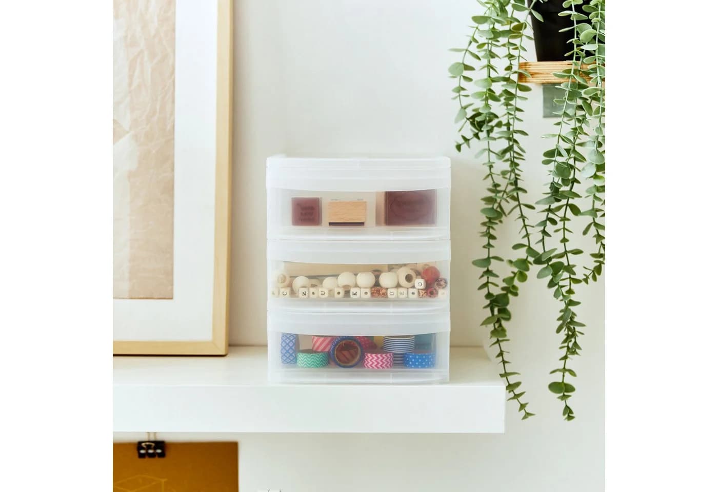 ROTHO Schubladenbox SYSTEMIX Mini Transparent/Schwarz - Bild 3