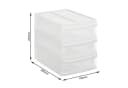 ROTHO Schubladenbox SYSTEMIX Mini Transparent/Schwarz Bild 5