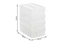 ROTHO Schubladenbox SYSTEMIX Mini Transparent/Schwarz Bild 5