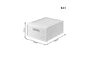 ROTHO Aufbewahrungsbox Country Schubladenbox 8.3l Rattan-Optik Bild 4