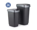 RothoPro Twist Abfallbehälter 25 Liter Schwarz/Silber Bild 5