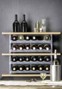 ROTHO Flaschenregal Vario Stapelbar Kunststoff Weinregal Bild 3