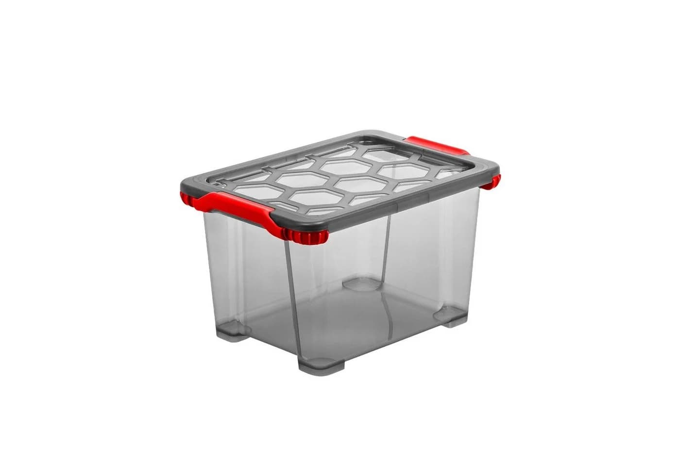 ROTHO Aufbewahrungsbox 15 l EVO TOTAL PROTECTION Anthrazit/Rot - Bild 2
