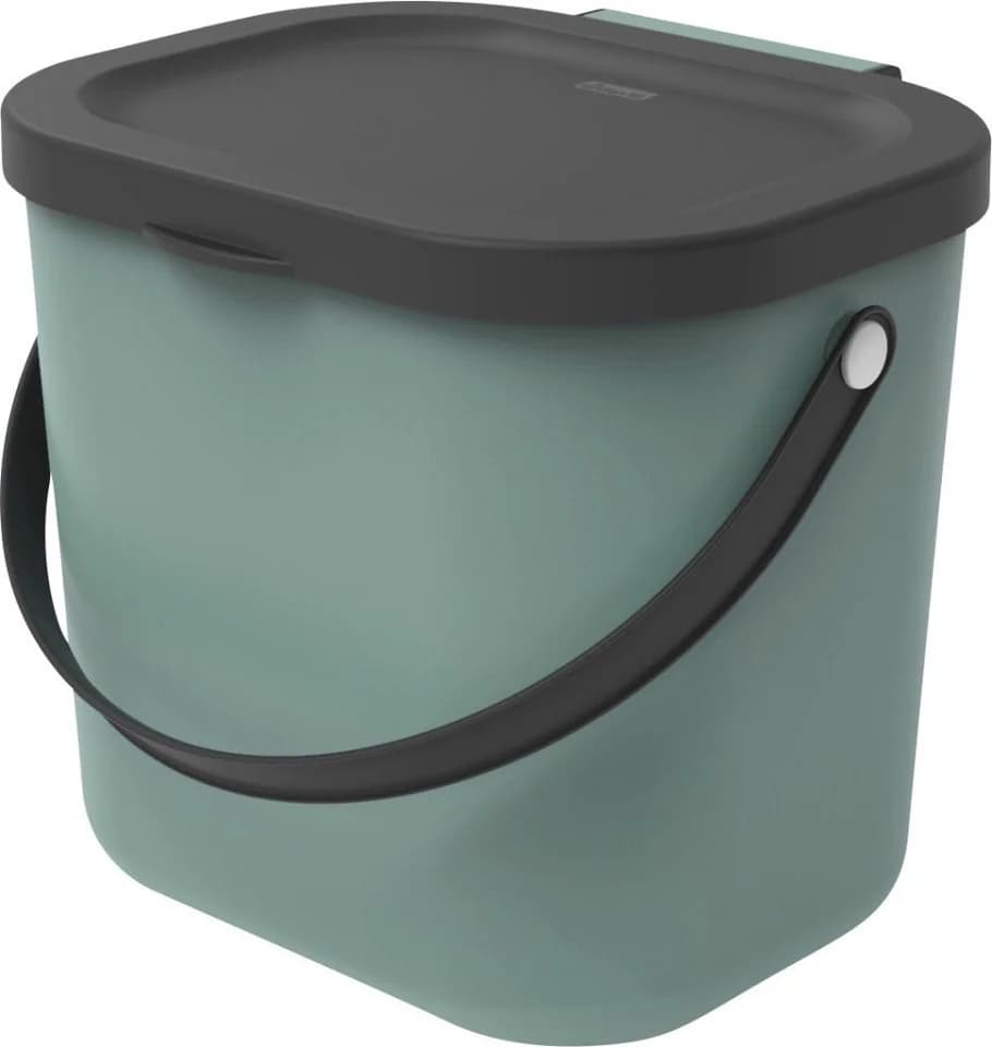 Rotho Mülltrennungssystem Albula 6 L mistletoe green