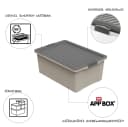 ROTHO Aufbewahrungsbox COMPACT Bild 3