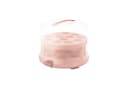 ROTHO Aufbewahrungssystem FRESH Tortenglocke hoch rosa mit Trays Bild 2