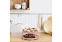 ROTHO Aufbewahrungssystem FRESH Tortenglocke hoch rosa mit Trays Bild 4