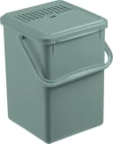 ROTHO Biomülleimer 9 L mit Aktivkohle grüner Deckel Bild 2