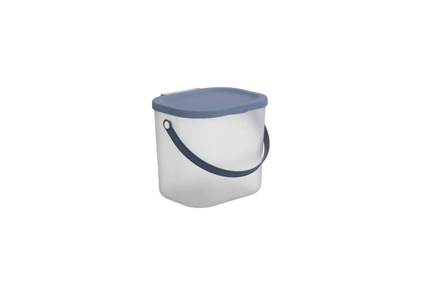 ROTHO Aufbewahrungsbox ALBULA 6l mit Deckel - Blau Transparent - Bild 2