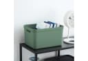 ROTHO Aufbewahrungsbox 3er-Set 16l mit Deckel Grün Kunststoff Bild 5