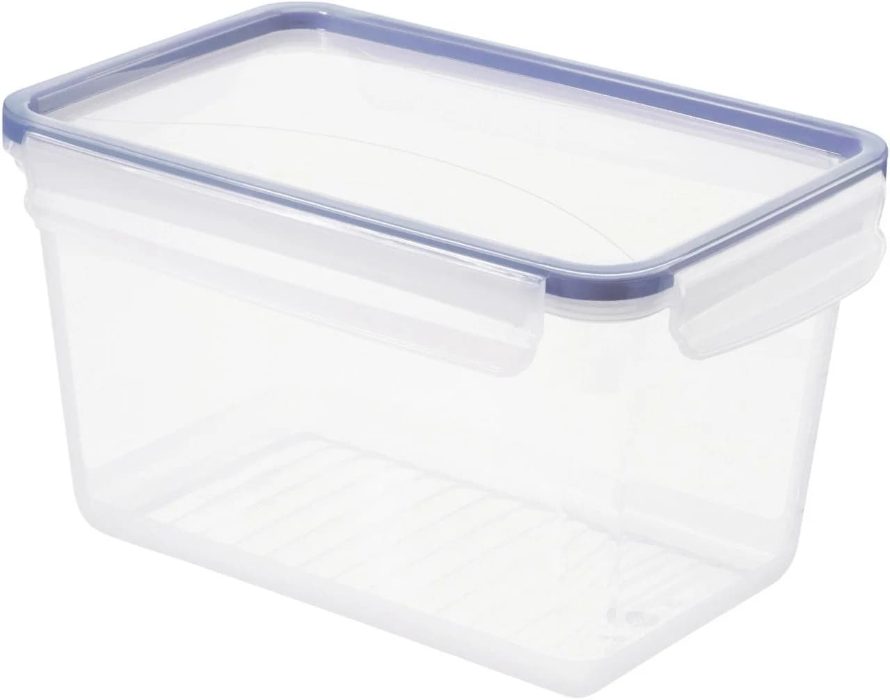 ROTHO Vorratsdose Click & Lock 3l transparent/blau Silikon