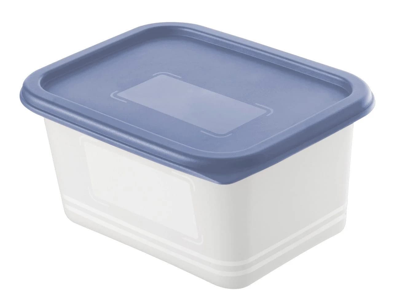 ROTHO Gefrierdosen-Set Domino 4x 0,75l blau transparent - Bild 2