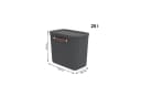 ROTHO Aufbewahrungsbox 25 l MALOJA Kunststoff Bild 4
