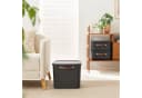 ROTHO Aufbewahrungsbox mit Deckel 40 l MALOJA Schwarz Bild 3