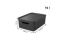 ROTHO Aufbewahrungsbox 3er Set 10L JIVE Bild 3