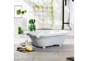 Rotho Babydesign Badewanne TOP Grau mit Antirutsch-Matte Bild 1
