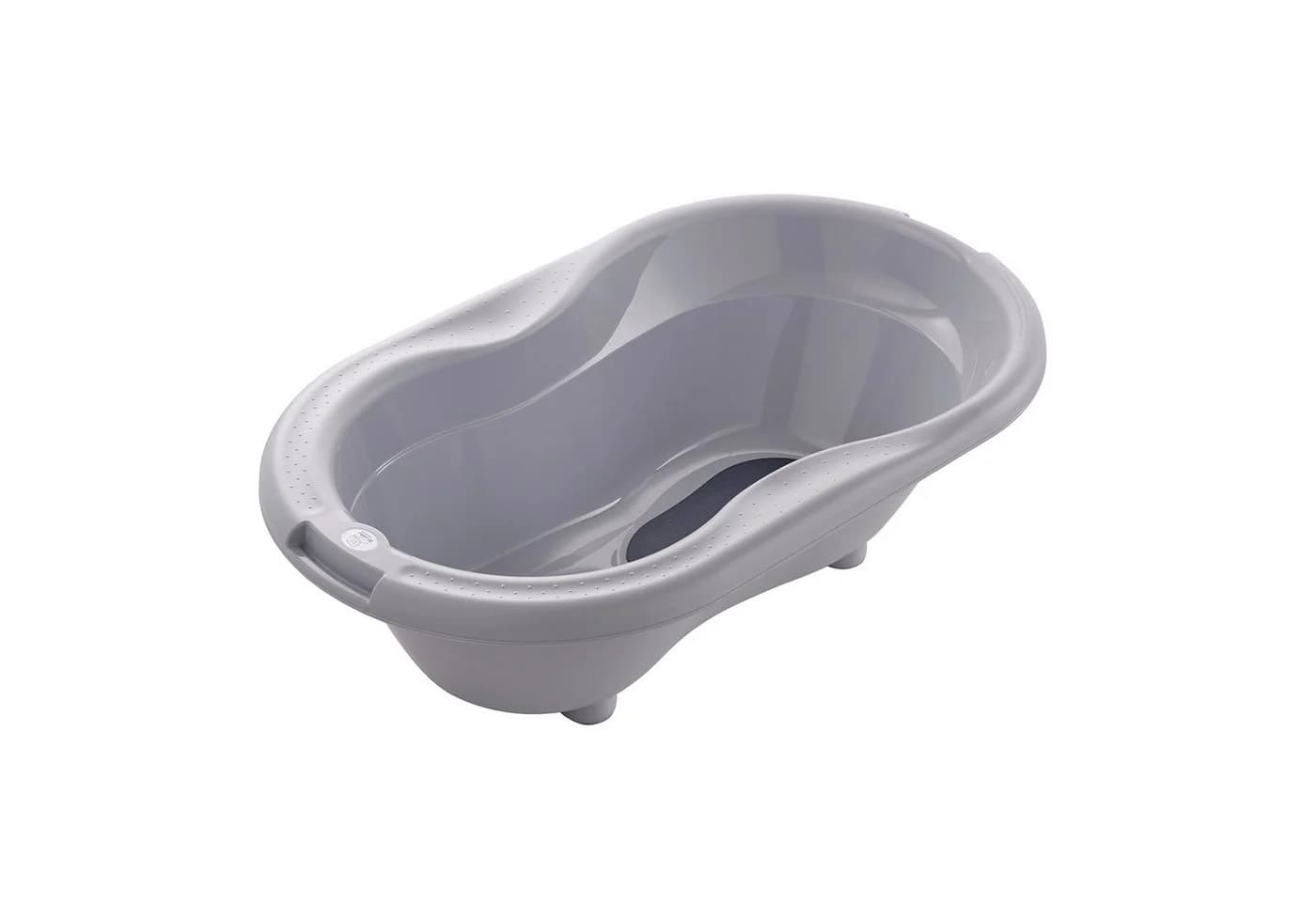 Rotho Babydesign Badewanne TOP Grau mit Antirutsch-Matte - Bild 2