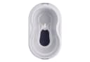 Rotho Babydesign Badewanne TOP Grau mit Antirutsch-Matte Bild 5