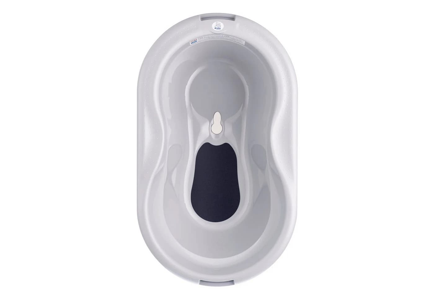 Rotho Babydesign Badewanne TOP Grau mit Antirutsch-Matte - Bild 5