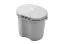 Rotho Babydesign Windeleimer Grau Geruchsdicht mit Tipp-Deckel Bild 2