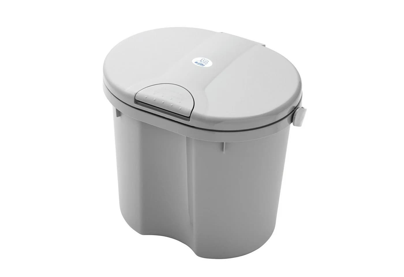 Rotho Babydesign Windeleimer Grau Geruchsdicht mit Tipp-Deckel - Bild 2