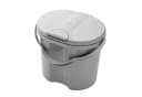 Rotho Babydesign Windeleimer Grau Geruchsdicht mit Tipp-Deckel Bild 3