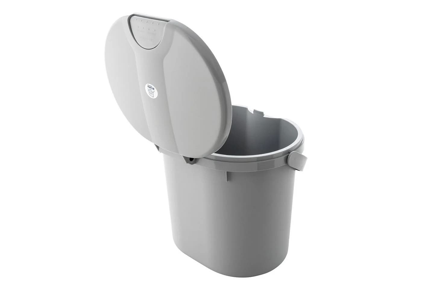 Rotho Babydesign Windeleimer Grau Geruchsdicht mit Tipp-Deckel - Bild 4