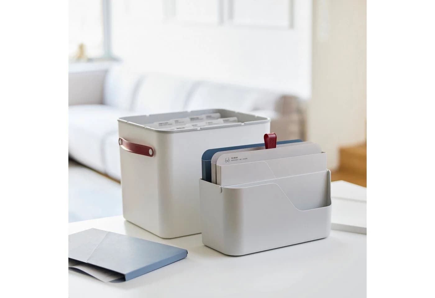 ROTHO MyPaper Plus Briefablage Set 2tlg. Blau