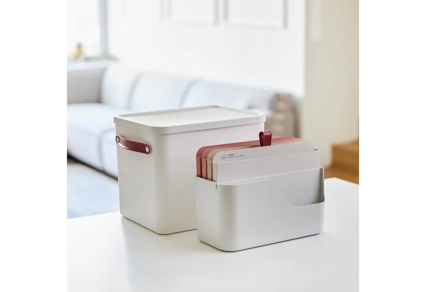 ROTHO MyPaper Plus Briefablage Set 2tlg. Rot