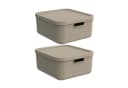ROTHO Aufbewahrungsbox Albula Light 2er-Set 20l Bild 2