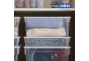 Rotho Stapelbox Clear Box 18L Aufbewahrungsbox transparent stapelbar mit Deckel 4er-Set Bild 3