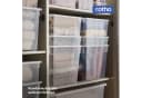Rotho Stapelbox Clear Box 18L Aufbewahrungsbox transparent stapelbar mit Deckel 4er-Set Bild 5