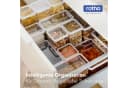 ROTHO Vorratsdosen-Set 12-teilig Transparent Luftdicht Stapelbar Bild 3
