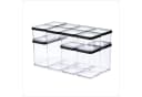ROTHO Vorratsdosen-Set 12-teilig Transparent Luftdicht Stapelbar Bild 2