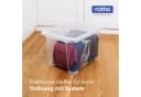 ROTHO CORE BASIC Aufbewahrungsbox 15L 4er-Set Transparent Stapelbar Bild 1