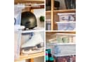 ROTHO CORE BASIC Aufbewahrungsbox 15L 4er-Set Transparent Stapelbar Bild 5