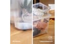 ROTHO Aufbewahrungsbox 4er-Set CORE BASIC 65L transparent stapelbar mit Rädern Bild 4